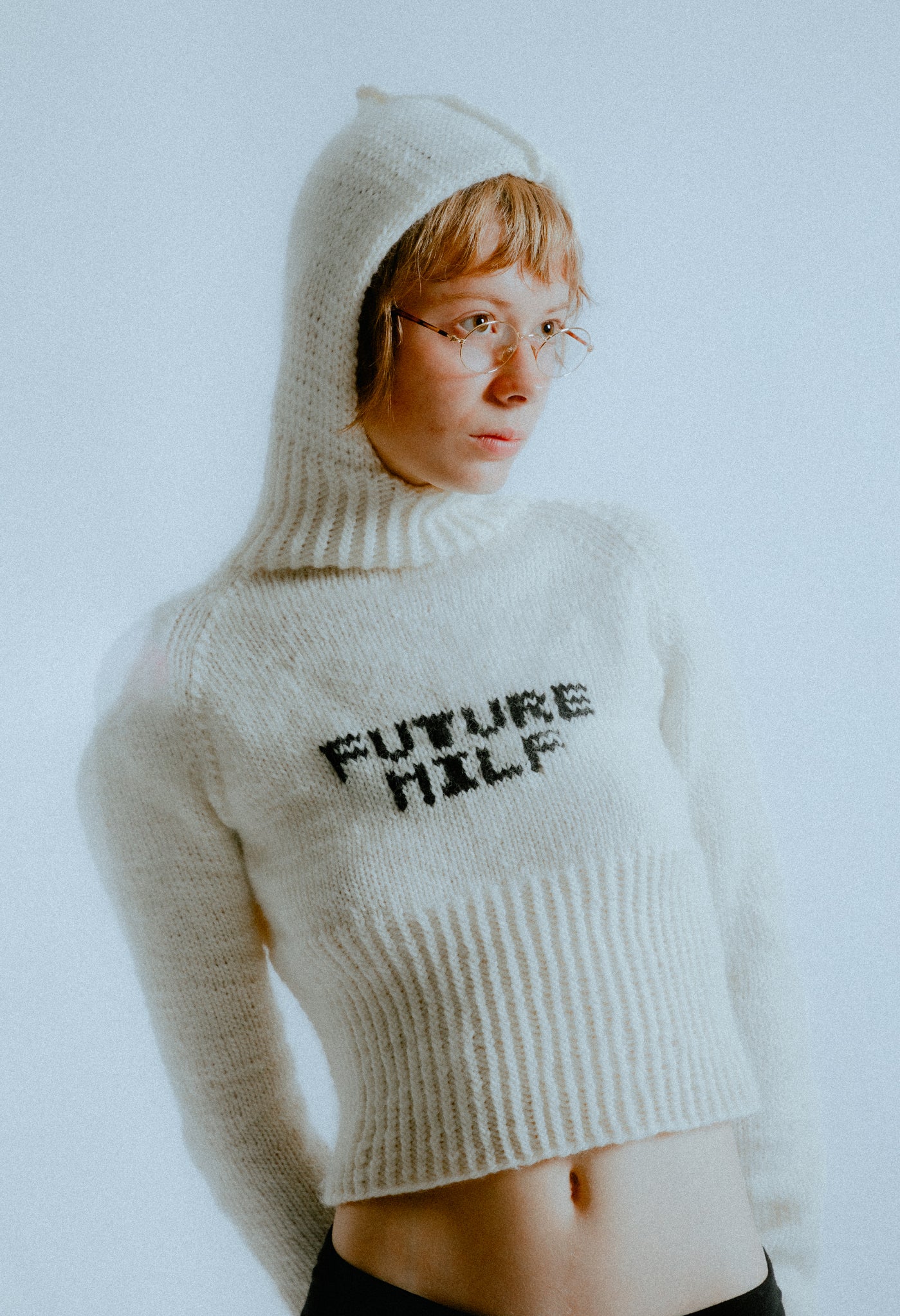 FUTURE MILF hooded knit pattern – Kamille Wenneberg