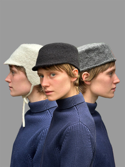 Wool cap 3-in-1 pattern