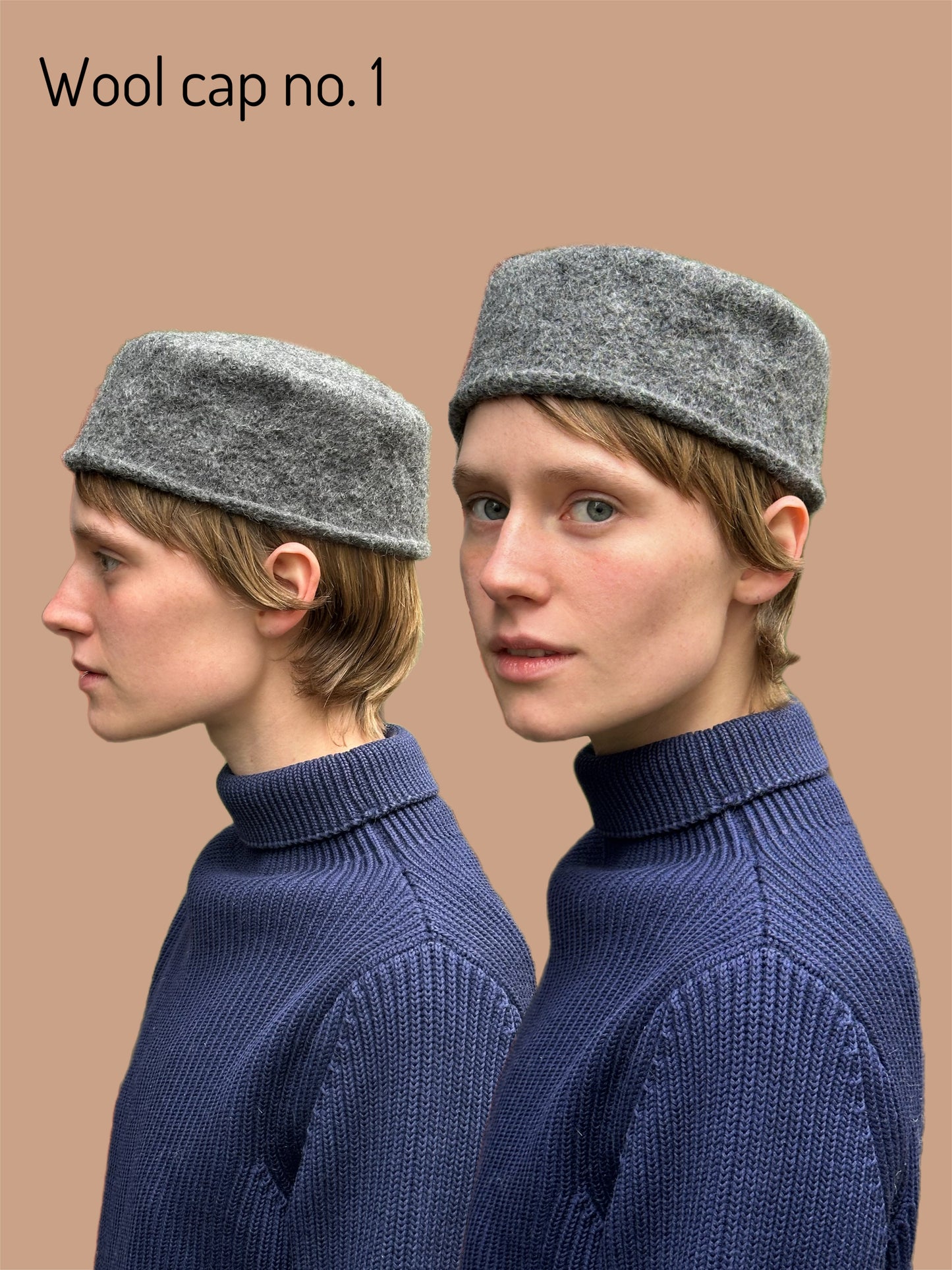 Wool cap 3-in-1 pattern