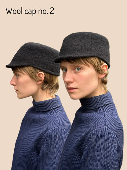Wool cap 3-in-1 pattern