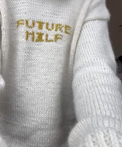 FUTURE DILF/MILF ask knit pattern